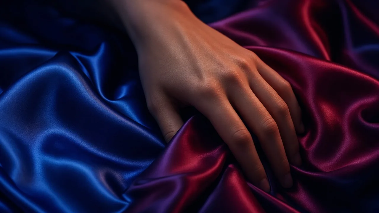 Silk and lighting detail illustrating high-resolution video